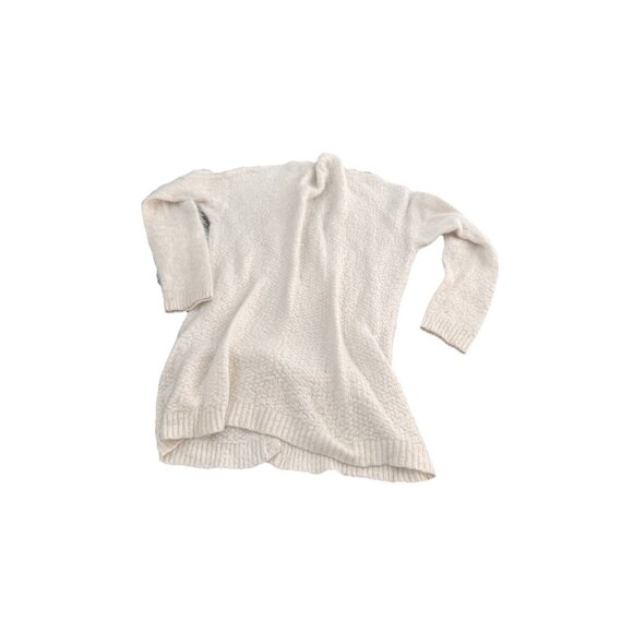 AMERICAN EAGLE AE Womens Size Large Fuzzy Cardigan Cream - Picture 2 of 3